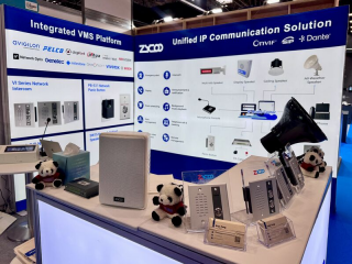 ZYCOO представила инновационные IP-аудиосистемы на The Security Event 2026 в Бирмингеме