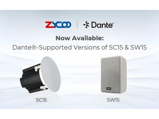 ZYCOO SC15 и SW15 теперь поддерживают технологию Dante