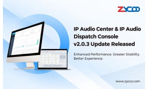 ZYCOO выпускает IP Audio Solution версии 2.0.3